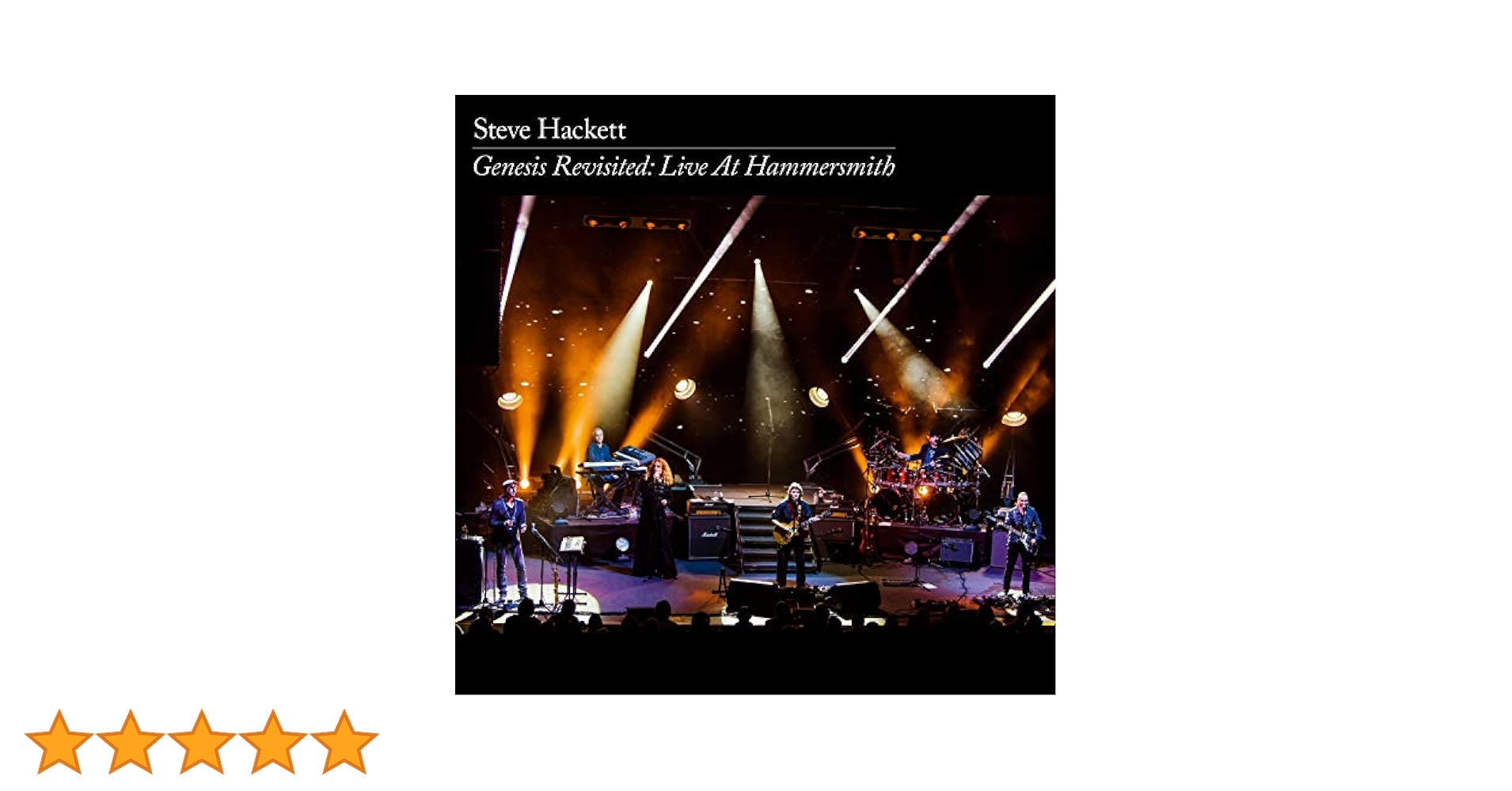 5discs CD Steve Hackett Genesis Revisited Live At Hammersmith (3HQCD+2DVD) IEZP63 WHD ENTERTAINMENT 紙ジャケ /00550 STEVE HACKETT Genesis Revisited: Live At Hammersmith 2013 3